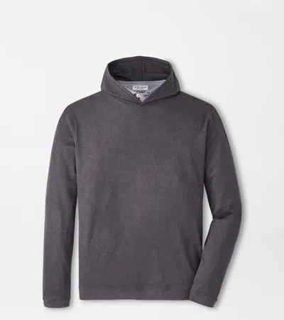 Peter Millar Ardent Air Performance Hoodie In Silver