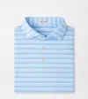 Peter Millar Atrium Performance Jersey Polo In Blue