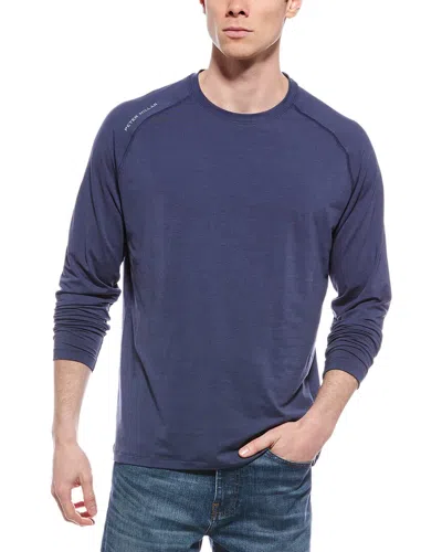Peter Millar Aurora Performance T-shirt In Blue