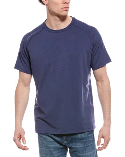 Peter Millar Aurora Performance T-shirt In Blue