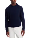 Peter Millar Autumn Crest Popover Hoodie In Blue