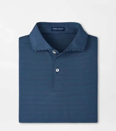Peter Millar Ballad Performance Jersey Polo In Blue