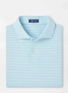 Peter Millar Ballad Performance Jersey Polo In Blue Spruce