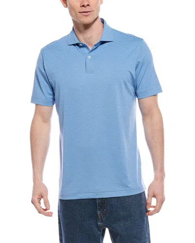 Peter Millar Ballad Performance Jersey Polo Shirt In Blue