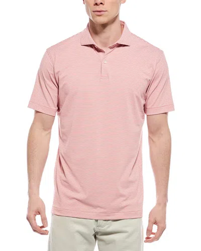 Peter Millar Ballad Performance Jersey Polo Shirt In Pink