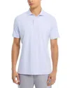 Peter Millar Ballad Printed Performance Polo Shirt In Purple