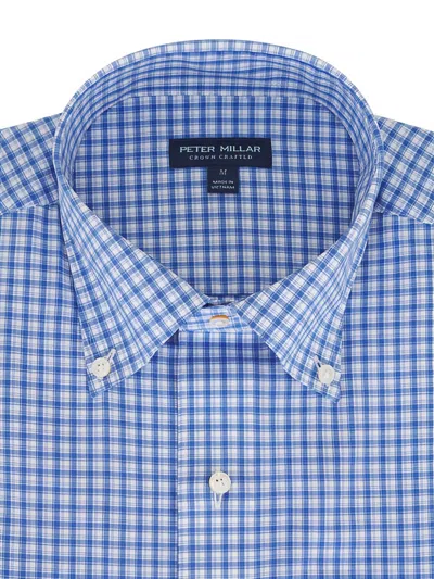 Peter Millar Bienville Dusk Shirt In Blue