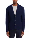 Peter Millar Men's Birch Wool And Cashmere Sweater Blazer In Navy