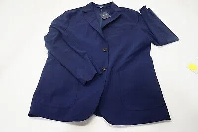 Pre-owned Peter Millar Blade Performance Blazer Blazer Mens Medium Navy 984c 1214054 In Blue