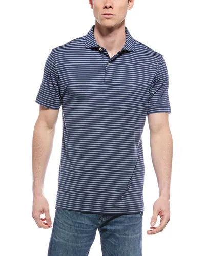 Peter Millar Bridge Performance Jersey Polo Shirt In Blue