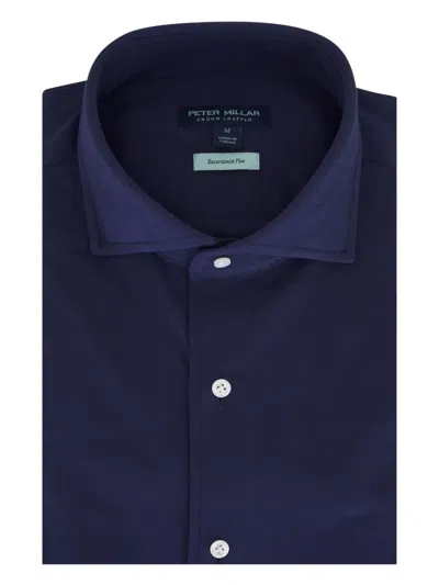Peter Millar Button-up Shirt In Blue
