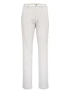 Peter Millar Buttoned Trousers In White