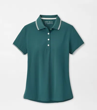 Peter Millar Canterbury Tipped Sport Mesh Short-sleeve Polo