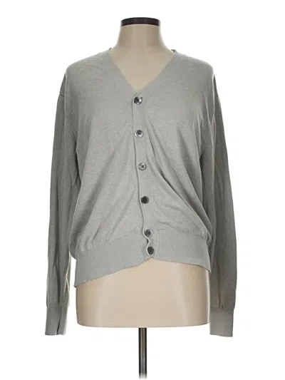 Pre-owned Peter Millar Cardigan Sweater In Gray