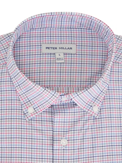 Peter Millar Casey Performance Twill Shirt In Multi
