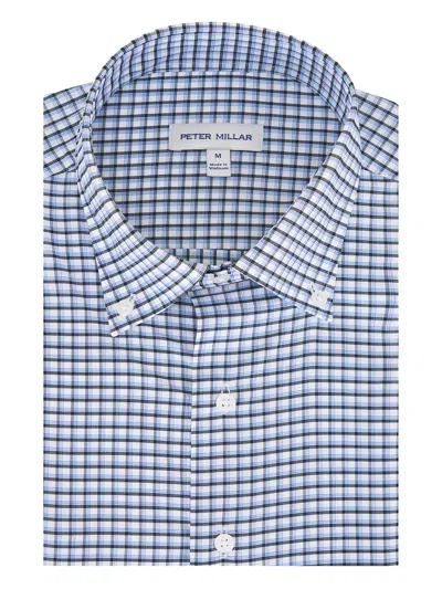 Peter Millar Checked Button-down Shirt In Multi