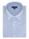 Peter Millar Checked Shirt In Blue