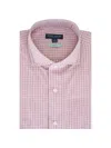 Peter Millar Checked Shirt In Pink