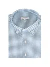 Peter Millar Checked Shirt In Blue