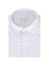 Peter Millar Checkered Shirt In White