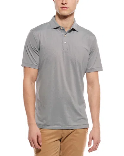 Peter Millar Classic Fit Polo Shirt In Gray