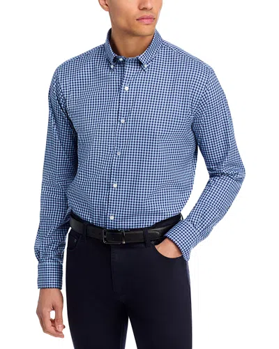 Peter Millar Conway Crown Lite Cotton Stretch Sport Shirt In Blue