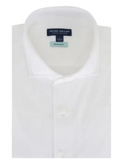 Peter Millar Cotton-blend Shirt In White