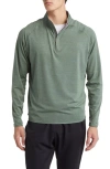 PETER MILLAR CRAFTED STEALTH QUARTER ZIP PERFORMANCE PULLOVER