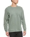 Peter Millar Crewneck Pullover In Green