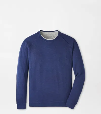 Peter Millar Crown Comfort Knit Crew In Blue