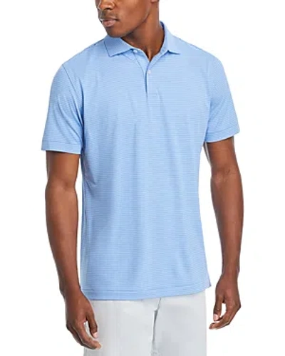 Peter Millar Crown Crafted Ambrose Performance Jersey Polo In Regatta Blue