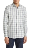 PETER MILLAR CROWN CRAFTED CALCOLO PLAID FLANNEL BUTTON-UP SHIRT