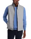 Peter Millar Crown Crafted Cambridge Wool Vest In Gray