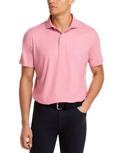 Peter Millar Crown Crafted Espresso Martinis Performance Jersey Polo Shirt In Pink