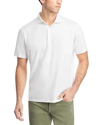 Peter Millar Crown Crafted Excursionist Short Sleeve Polo Shirt In White