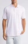 PETER MILLAR CROWN CRAFTED FITZ STRIPE PERFORMANCE MESH POLO