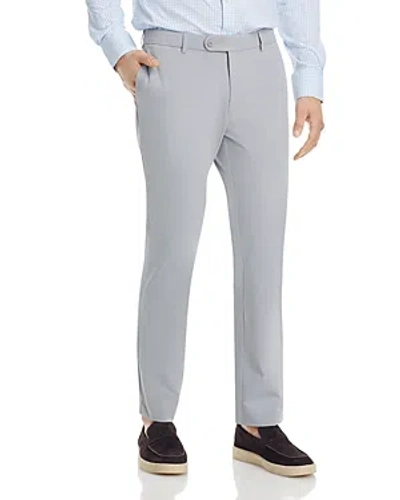 Peter Millar Crown Crafted Surge Performance Tailored Fit Trousers In Gale Grey