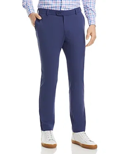 Peter Millar Crown Crafted Surge Performance Tailored Fit Trousers In Navy