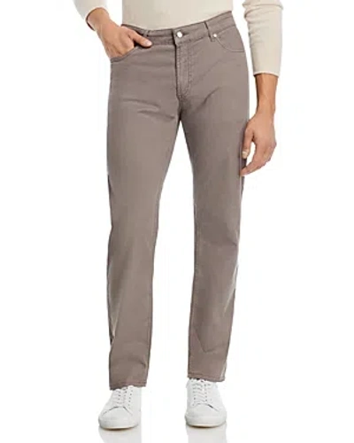 Peter Millar Crown Crafted Wayfare Stretch Garment Dyed Tailored Fit Pants In Nickel