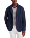 Peter Millar Crown Flex Classic Fit Sweater Blazer In Blue