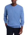 Peter Millar Crown Heritage Cashmere V-neck Sweater In Blue