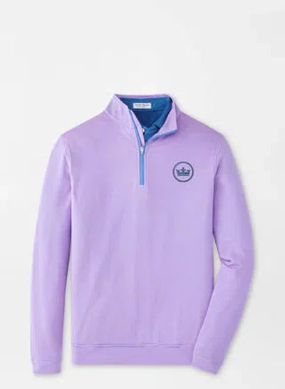 Peter Millar Crown Seal Perth Sugar Stripe Performance Quarter-zip