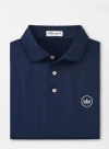 Peter Millar Crown Seal Solid Performance Jersey Polo In Navy