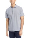 Peter Millar Crown Sport Jubilee Classic Fit Short Sleeve Performance Jersey Polo Shirt In Iron