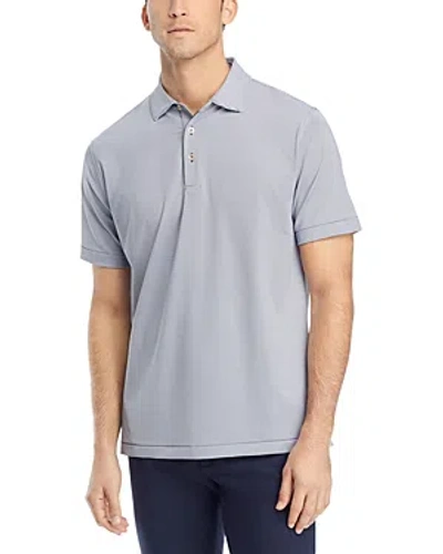 Peter Millar Crown Sport Jubilee Classic Fit Short Sleeve Performance Jersey Polo Shirt In Iron
