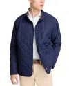 Peter Millar Crown Suffolk Quilted Jacket In Navy
