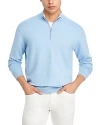 Peter Millar Crown Whitaker Classic Fit Quarter Zip Sweater In Cottage Blue