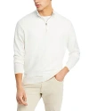 Peter Millar Crown Whitaker Classic Fit Quarter Zip Sweater In Ivory