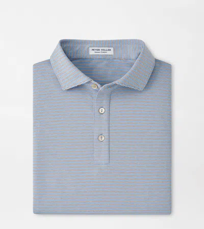 Peter Millar Culver Performance Jersey Polo In Blue