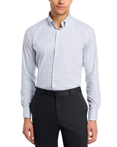 Peter Millar Douglas Crown Lite Cotton Stretch Classic Fit Sport Shirt In Gray